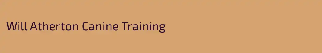 Will Atherton Canine Training